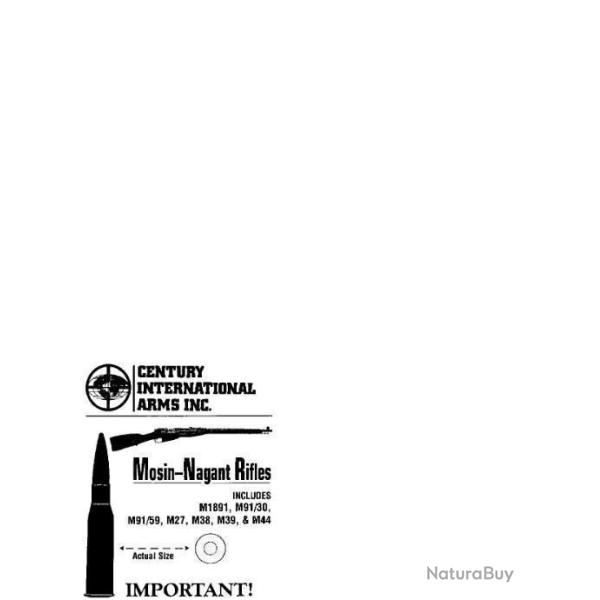 3 notices + �clat�s fusil MOSIN NAGANT (envoi par mail) - VENDU PAR JEPERCUTE (m2490)