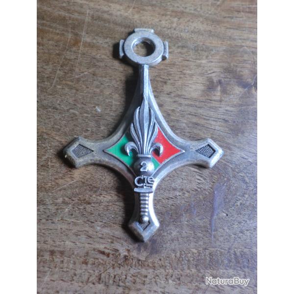 insigne de la 2� compagnie du 4� RI  infanterie  l�gion �trang�re