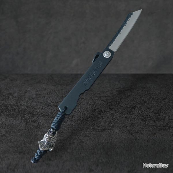 Couteau pliant type Higonokami Version fusion Egypte. VG 10 manche acier