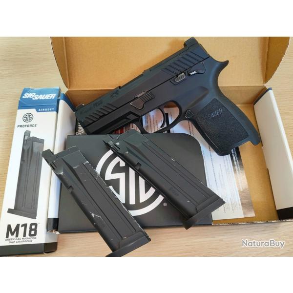Sig Sauer M18 Proforce VFC gaz + chargeur