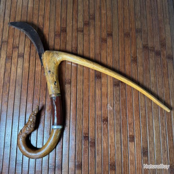 INTERESSANTE OUTIL ASIE DU SUD EST CIRCA 1900