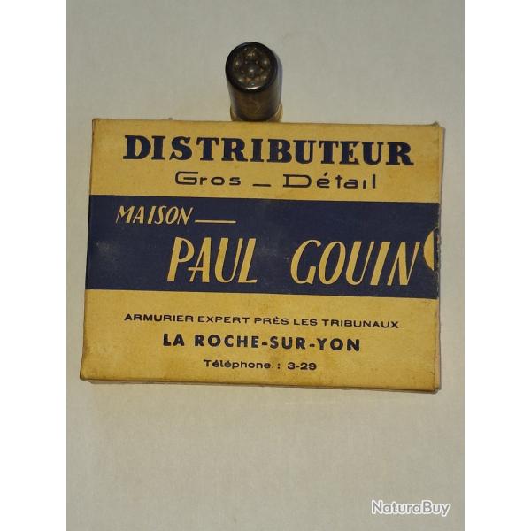 Rarissime Boite  de 9 cartouches PAUL GOUIN fin des annes 20 vendu par poudrenoirepro