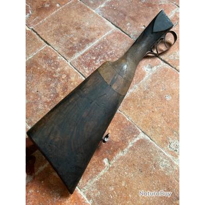 PUBLICITE LE SOUZY - FUSIL et sa crosse d'engagement CHASSE