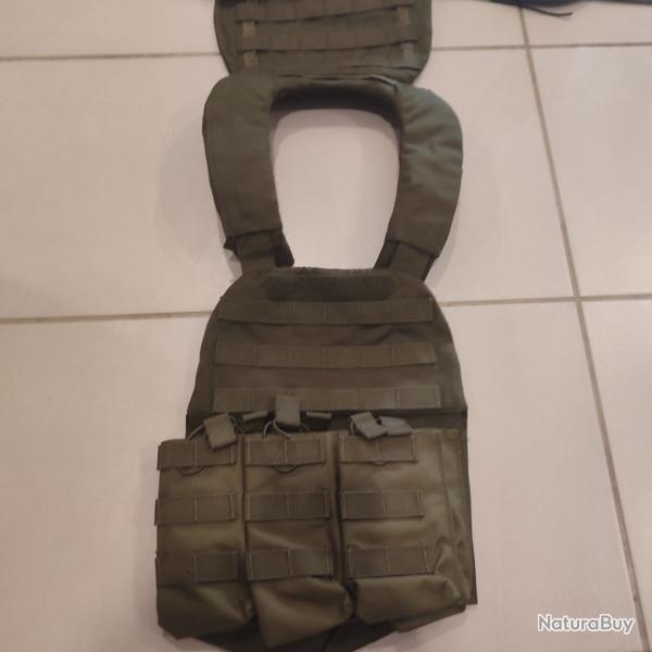 Porte plaque airsoft vert arm�e/ranger green