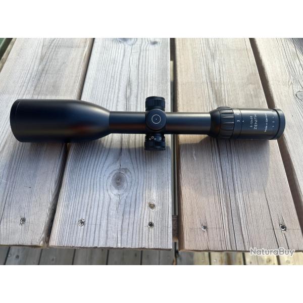 Schmidt et bender zenith 3-12x50 rticule lumineux  colliers 30mm
