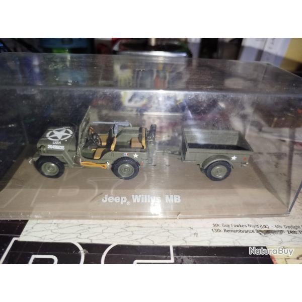 Jeep Willys MB 2em DB au 1/72 Atlas