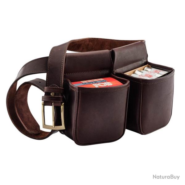 Ceinture Cartouchire de Poste ou Ball Trap - Rsistante et Pratique - Rangement Facile des Cartouch