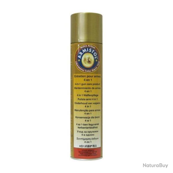 Kit spray d'entretien d'armes 4 en 1 Armistol - 300 ml - 300 ml
