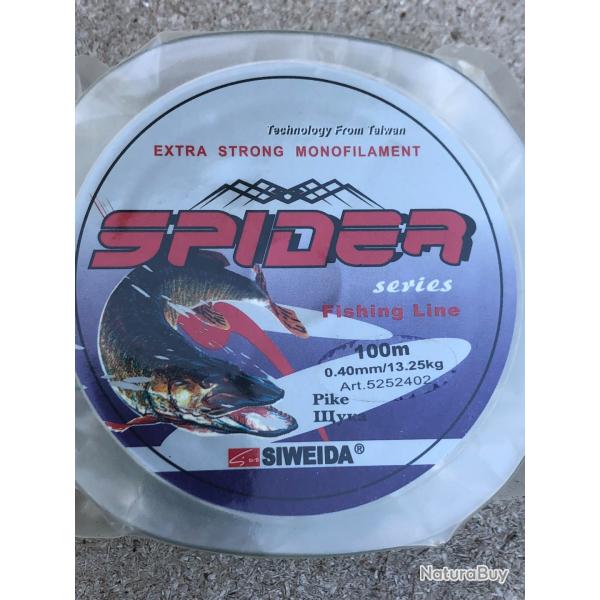 FIL DE PECHE BROCHET 0,40 mm  13,25 kg