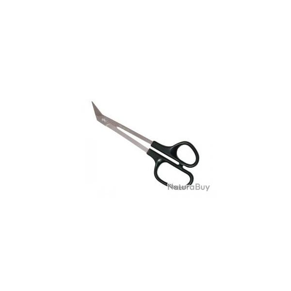 Ciseaux pdicure  LOCAU  un grand anneau, 17 cm, micro-dents, inox.
