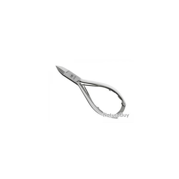 Pince HB  ongles, acier franais inox satin, mors concaves