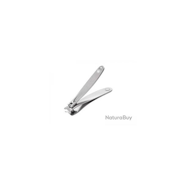Coupe-ongles dovo 8 cm inox satin (pour les ongles de pieds), tui cuir.