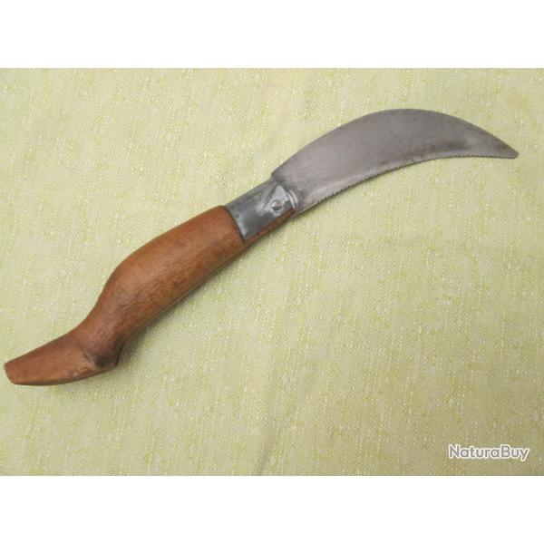 COUTEAU PLIANT / SERPETTE, TURC