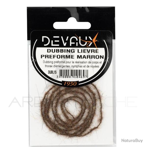 Dubbing de Li�vre DEVAUX pr�form� Marron