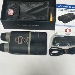 ATN BINOX 4T 384x288 2-8x Smart HD Thermal Jumelles de chasse avec t&eacute;l&eacute;m&egrave;tre laser, vid&eacute;o d'occasion