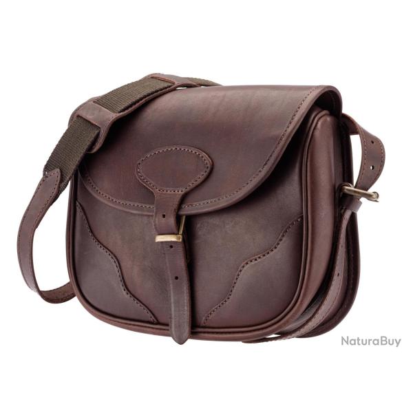 Sac cartouchi�re cuir pleine fleur Country Sellerie