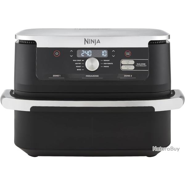 Foodi FlexDrawer Air Fryer, Dual Zone Avec S�parateur Amovible, Grand Tiroir de 10.4 L, 7-en-1