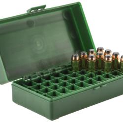 Bo&icirc;te de rangement 50 munitions cal. 44 Magnum