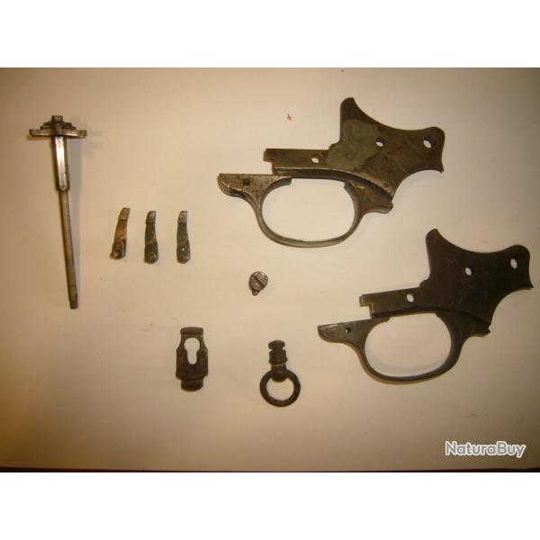 pieces d�tach�es diverses pour revolver 1892 fran�ais
