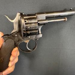 Revolver 10 coups Lefaucheux cal. 7mm &agrave; broche
