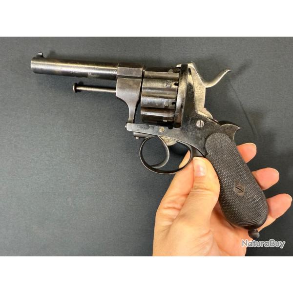 Revolver 10 coups Lefaucheux cal. 7mm  broche