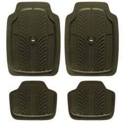 TAPIS VOITURE PVC TREAD KAKI COMPLET - HV DVPT