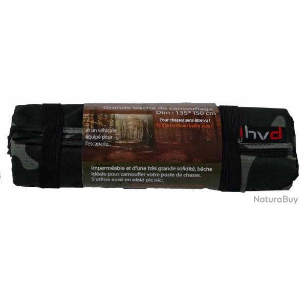 BACHE IMPERMEABLE CAMO 135X150CM - HV DVPT
