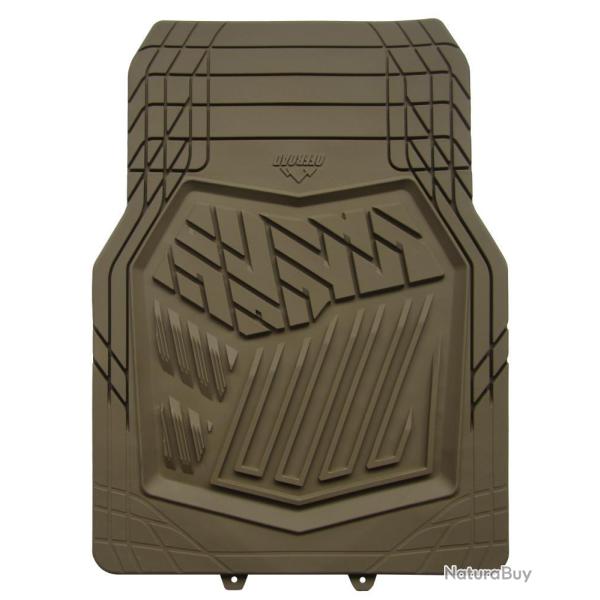 TAPIS VOITURE AVANT X2 OFF ROAD - CAMEL - HV DVPT