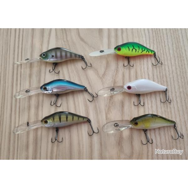 Lot leurres durs zip b-switcher 4.0