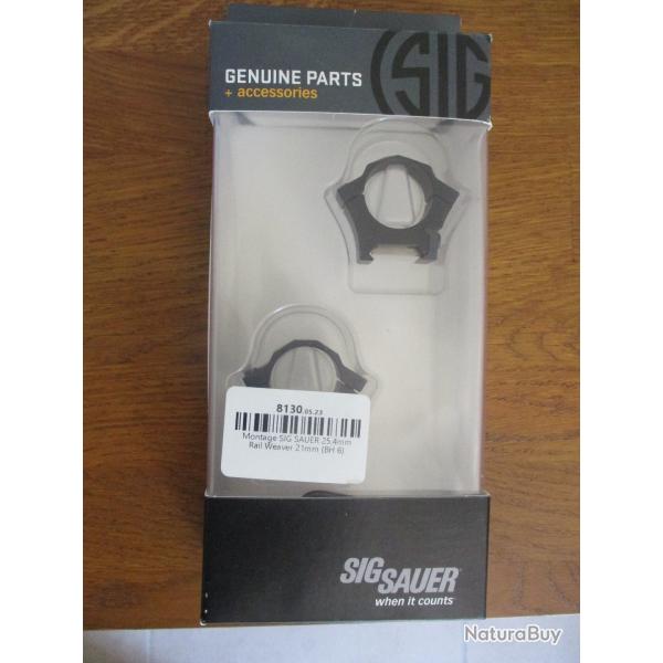 Collier lunette Sig Sauer 1 pouce