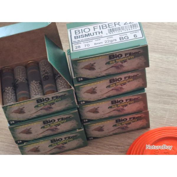 Lot de cartouches cal 28 BISMUTH (70) - Pb 6 - JOKER