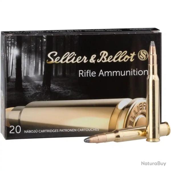 Cartouches SELLIER & BELLOT calibre 7x64 spce 173grs x20