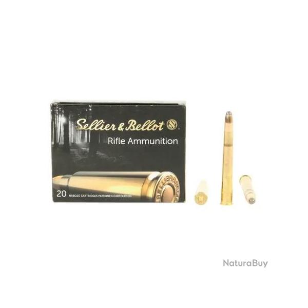 CARTOUCHES SELLIER & BELLOT 9.3x74R sp 286grs 18.5g x20