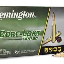Cartouches REMINGTON CORE LOKT TIPPED calibre 300win mag 180gr x20