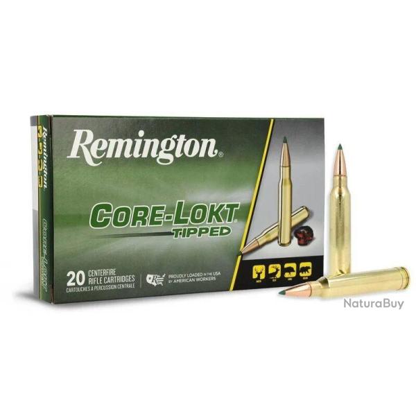 Cartouches REMINGTON CORE LOKT TIPPED calibre 300win mag 180gr x20