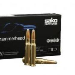 Cartouches SAKO calibre 9.3X62 HAMMERHEAD SP 18.5G 286gr x20