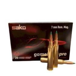 Cartouches SAKO calibre 7RM GAMEHEAD PRO TSP 165 grs x20