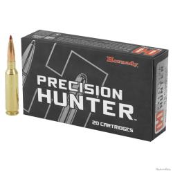 Cartouches HORNADY calibre 6.5 CREEDMOOR 143grs ELD-X PRCISION HUNTER x20