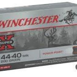 Cartouches WINCHESTER calibre 44-40 win 200grs x50