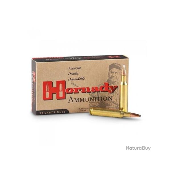 CARTOUCHE HORNADY 8X57JRS CUSTOM 170GR SST /20