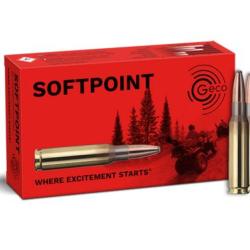 Cartouches GECO calibre 8.57JS 1/2BL 12.0GR x20