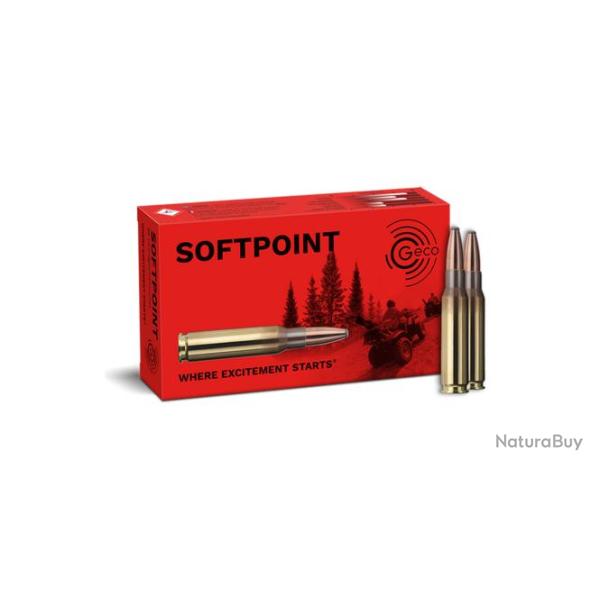 Cartouches GECO calibre 8.57JS 1/2BL 12.0GR x20