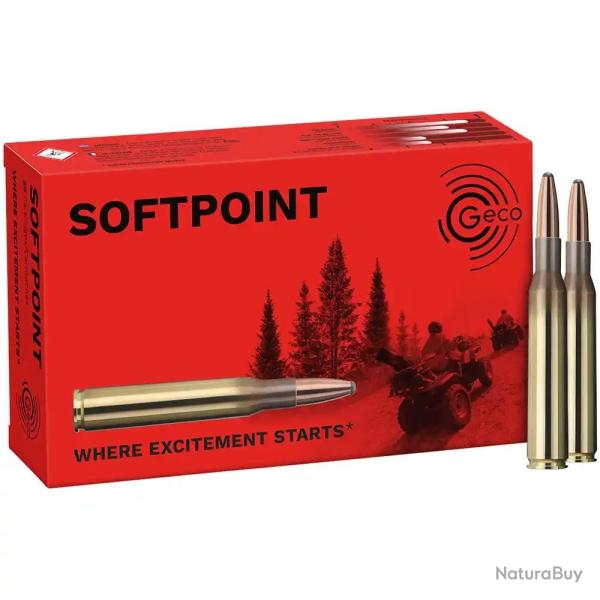 Cartouches GECO calibre 280 Remington TM (1/2 Blind�e) 10,7g / 165gr x20