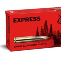 Cartouches GECO calibre 9.3X62 EXPRESS 16.5GR x20