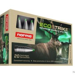 Cartouches NORMA calibre 30-06 ECOSTRIKE 165grs 10.7g x20