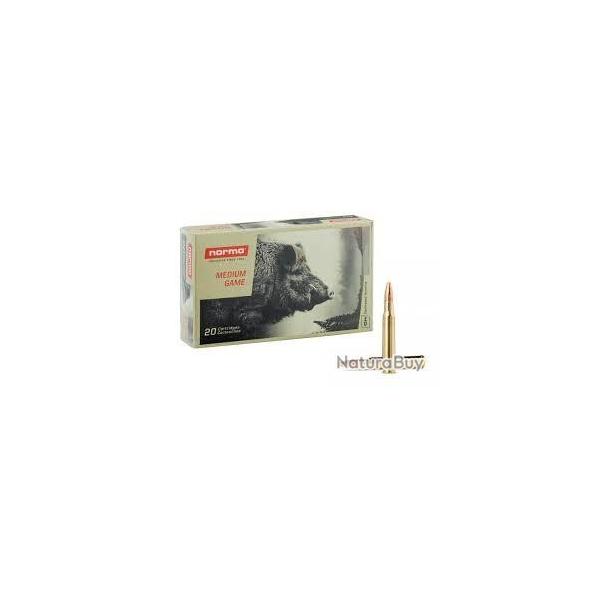Cartouches NORMA calibre 30-06 PPDC 11.7G 180grs x20