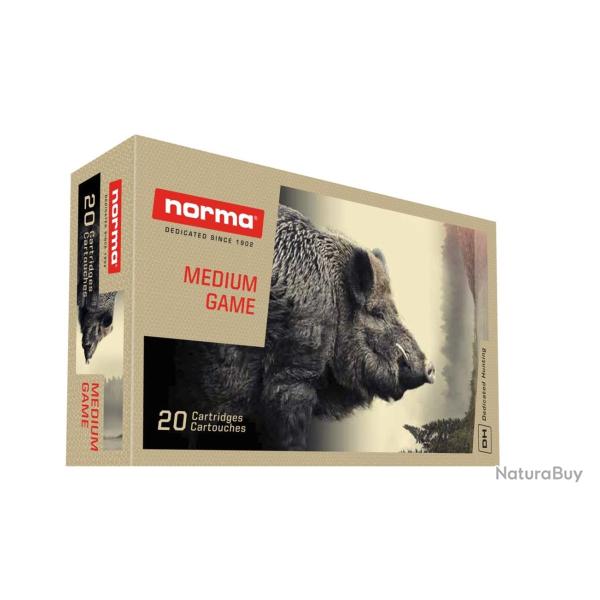 Cartouches NORMA calibre 7RM VULKAN 170Grs 11g x20