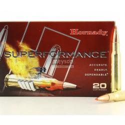 Cartouches HORNADY calibre 30-06 150G SST SPF X20
