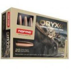 Cartouches NORMA calibre 9.3X62 232Grs ORYX 15G x20