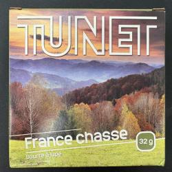 Cartouches TUNET FRANCE CHASSE calibre 16/70mm 32g BJ n&deg;4 x25/25